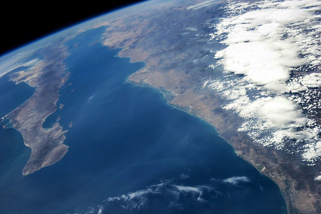 A view from the International Space Station