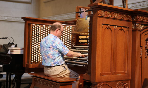 Naval Academy Chapel Organist Monte Maxwell Wows the DC Festival