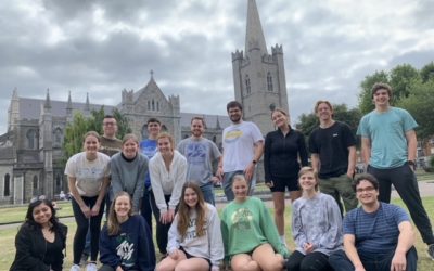 CUE Choral Ambassadors Arrive in Ireland