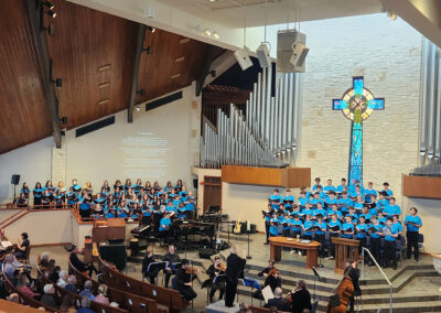 Leigh Shipman conducting YOU SING OVER ME, Sorenson
